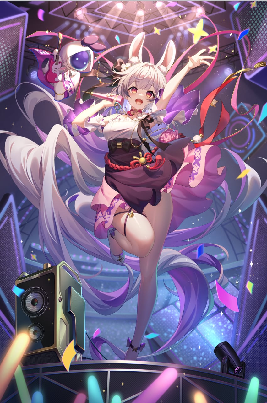 lanyin (virtual dimension project and 1 more) drawn by yueba_xiaoe