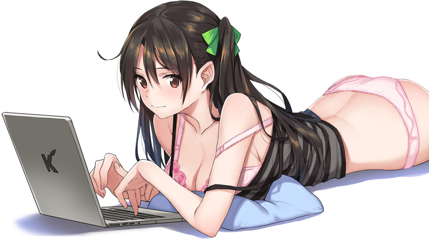 Sexy anime gamer girl