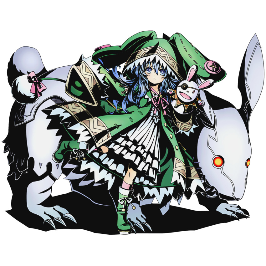 himekawa yoshino, yoshinon, and zadkiel (date a live and 1 more) drawn by ucmm