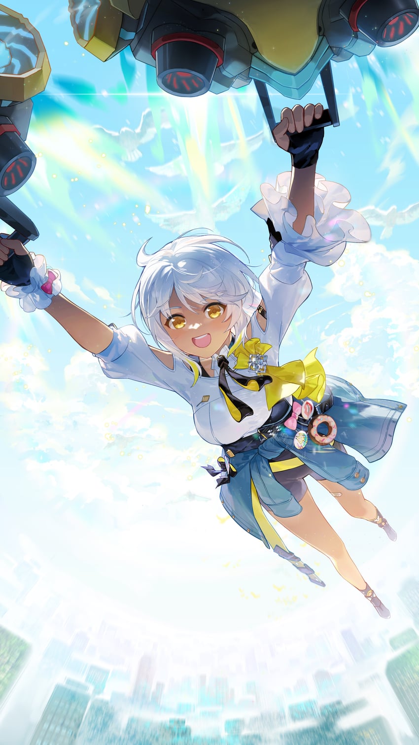 carole peppers (honkai and 1 more) drawn by rafaelaaa