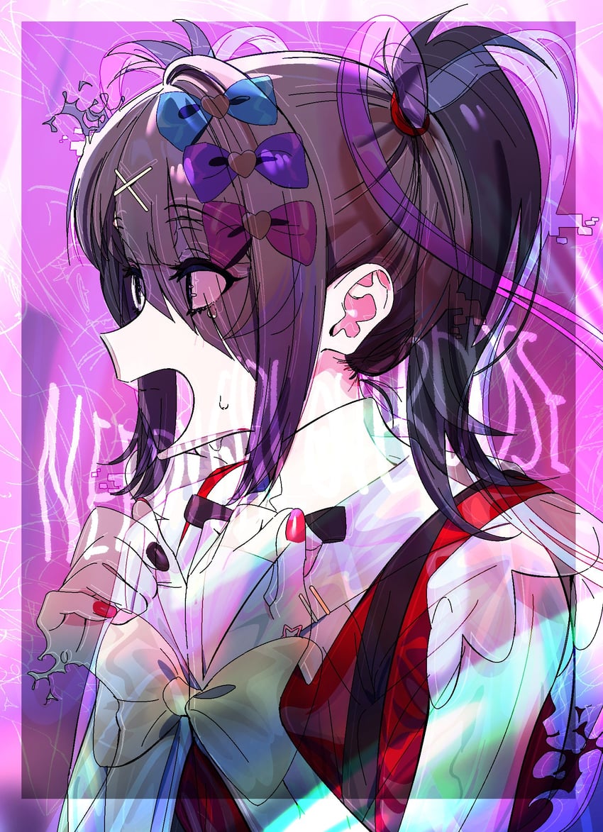 chouzetsusaikawa tenshi-chan and ame-chan (needy girl overdose) drawn by kerorira