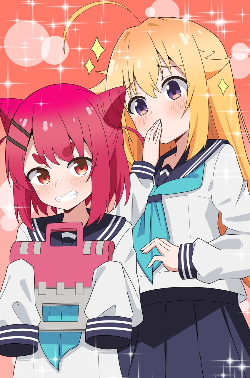 koshi torako and nekoyamada neko (shikanoko nokonoko koshitantan) drawn by hosinonana