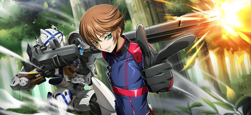 naruse yukiya, alexander, and alexander type-02 (code geass and 2 more)