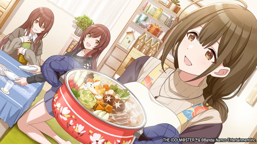 osaki amana, kuwayama chiyuki, and osaki tenka (idolmaster and 1 more)