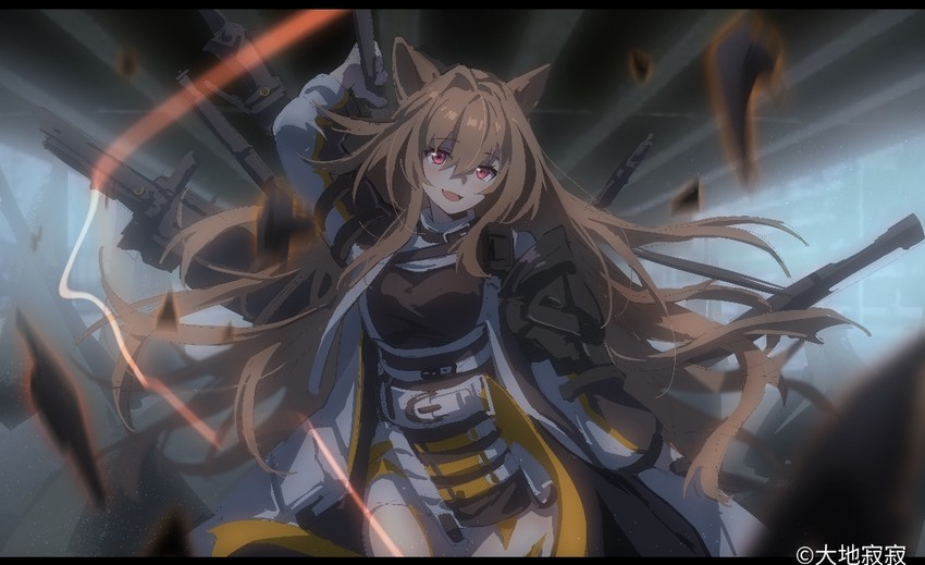 ceobe (arknights) drawn by dadijiji