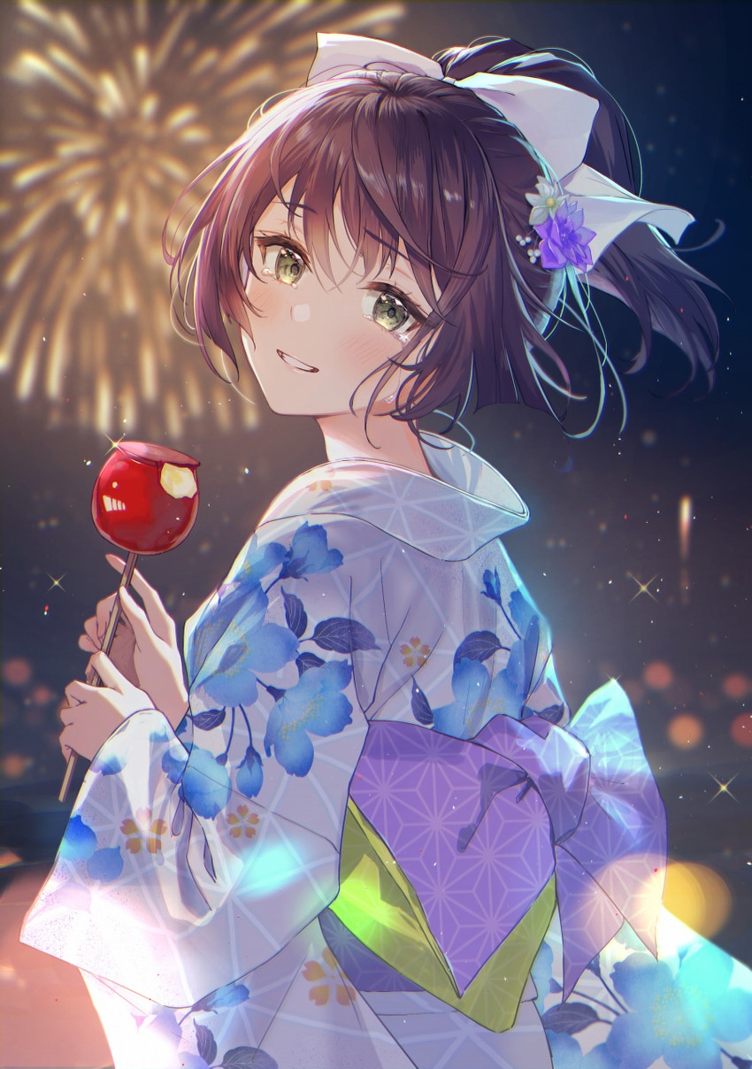 hoshigami luna (kimi wa hatsukoi no hito no musume) drawn by ichikawa_haru