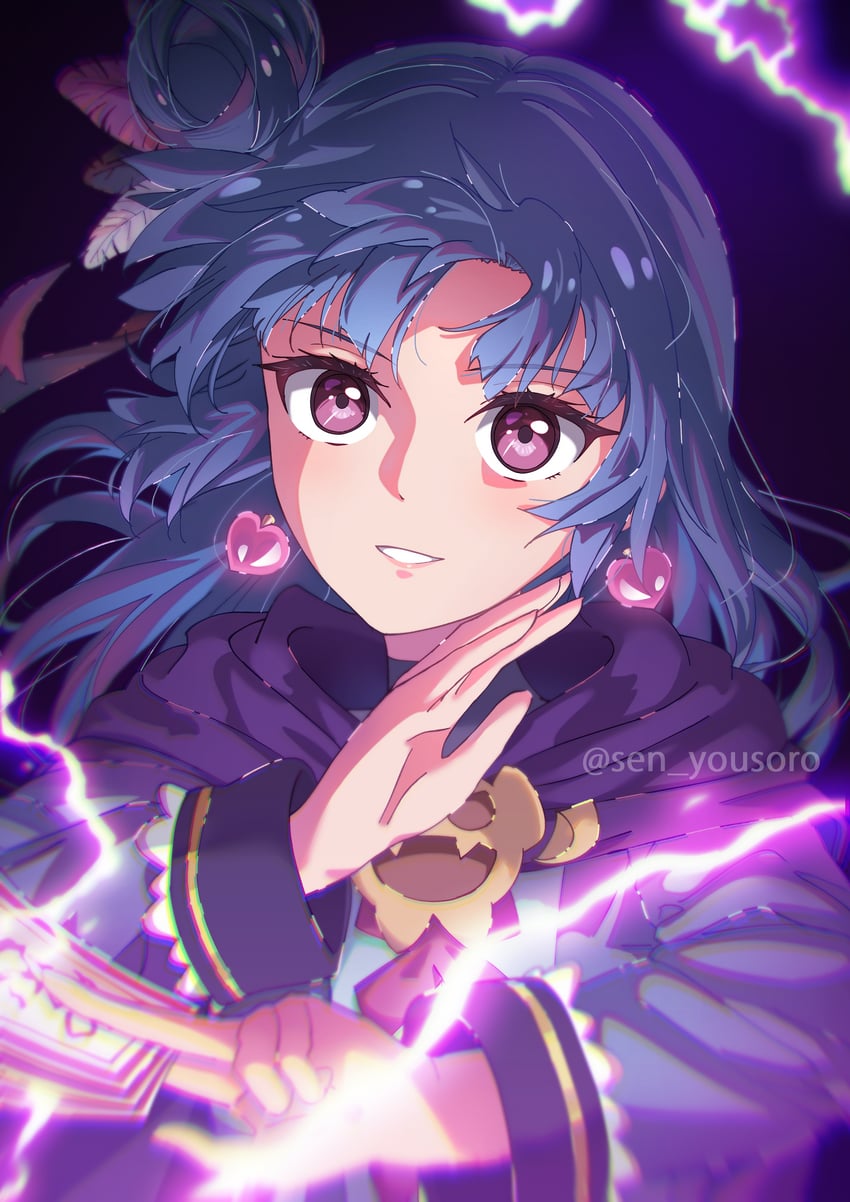 tsushima yoshiko and yohane (love live! and 2 more) drawn by sen_yousoro
