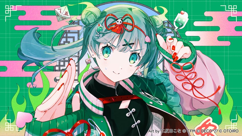 hatsune miku (vocaloid and 1 more) drawn by nitanda_cona