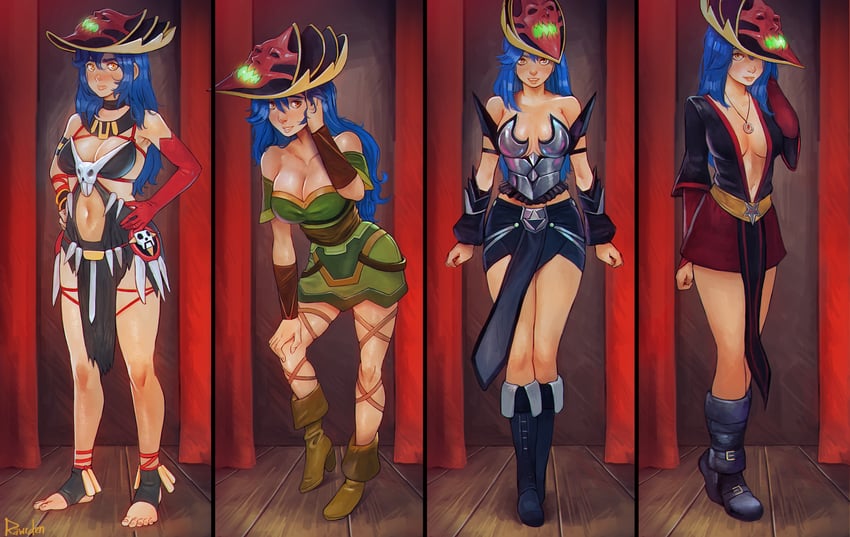 dang (original and 2 more) drawn by rawrden