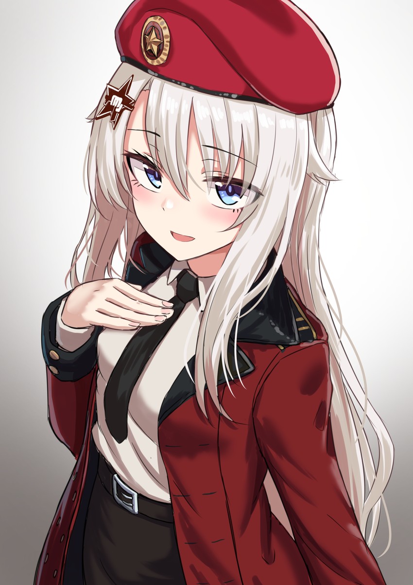 female commander and 9a-91 (girls' frontline) drawn by yakob_labo