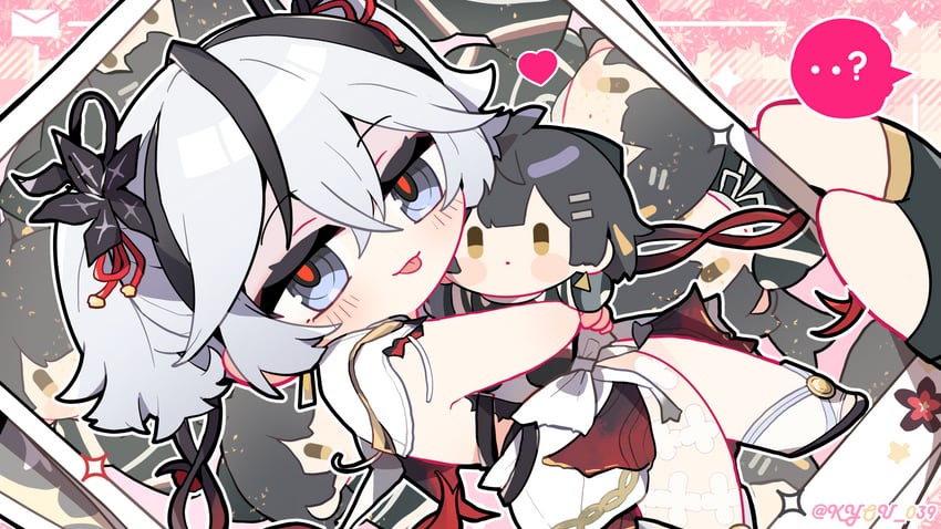 rover, female rover, and camellya (wuthering waves) drawn by kyou_039
