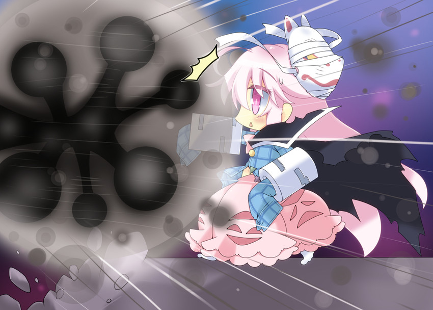 hata no kokoro and saten (touhou and 1 more) drawn by milkpanda