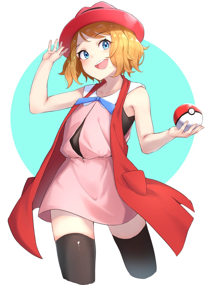 serena (pokemon and 1 more) drawn by m.tokotsu