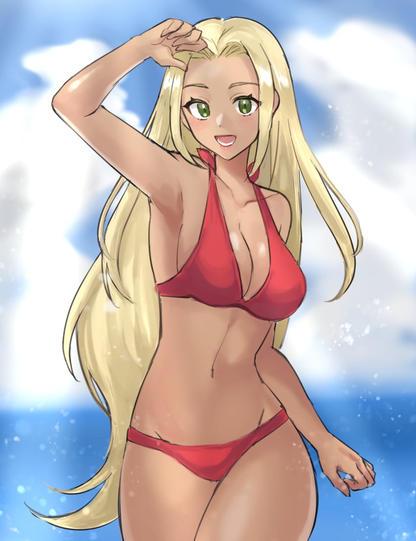 swimmer (pokemon and 1 more) drawn by hazuki_(nyorosuke)