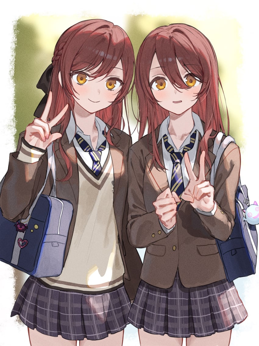 osaki amana, osaki tenka, and debi tarou (idolmaster and 1 more) drawn by yumeme_818