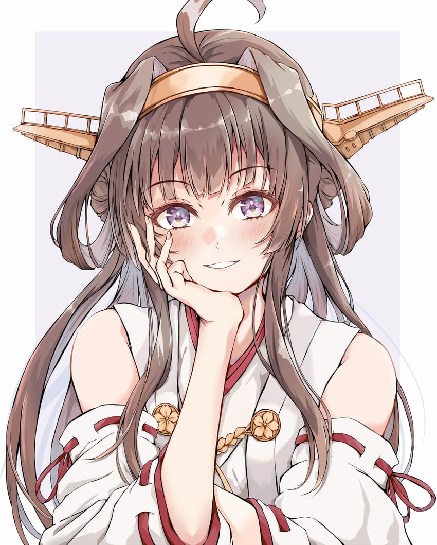 kongou and kongou kai ni (kantai collection) drawn by dairyo3