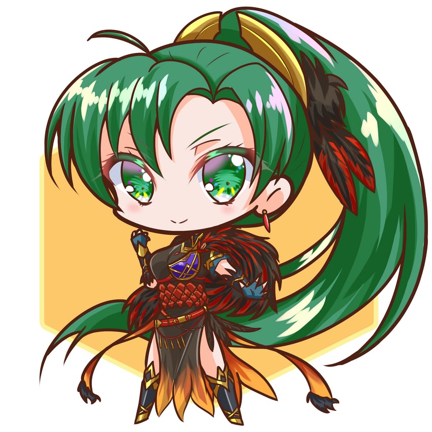 lyn (fire emblem and 2 more) drawn by griffonmask11