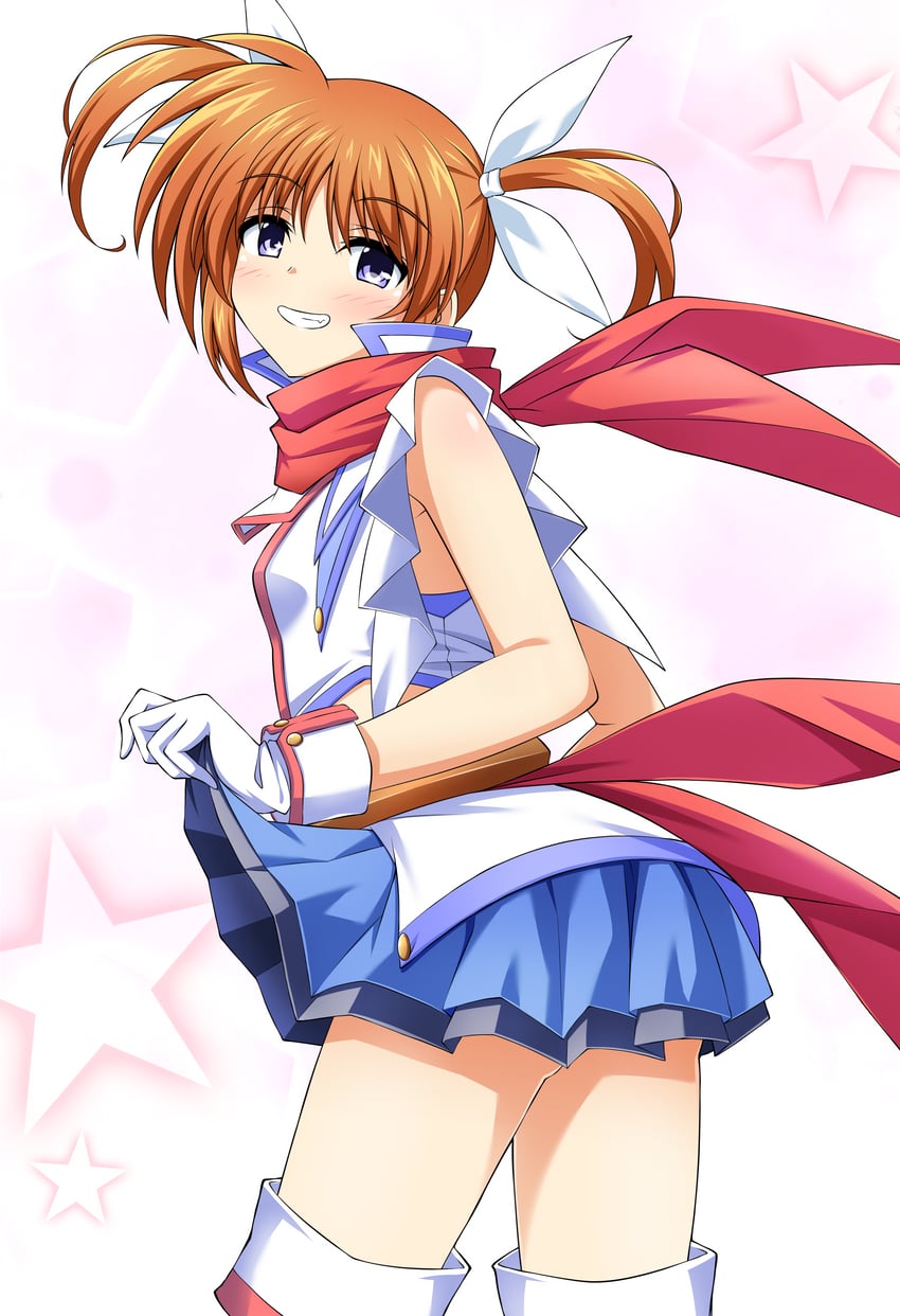 takamachi nanoha and kurosu miu (lyrical nanoha and 3 more) drawn by oshimaru026