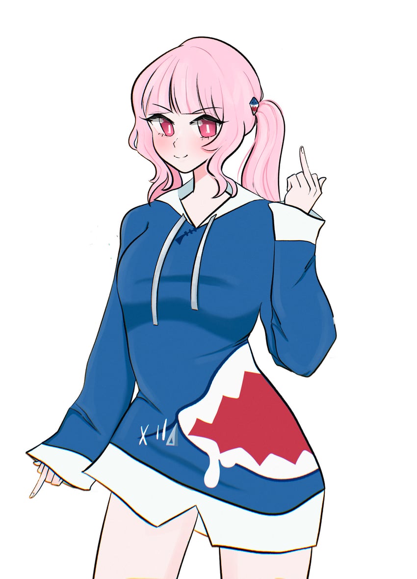 gawr gura and mori calliope (hololive and 1 more) drawn by winterue