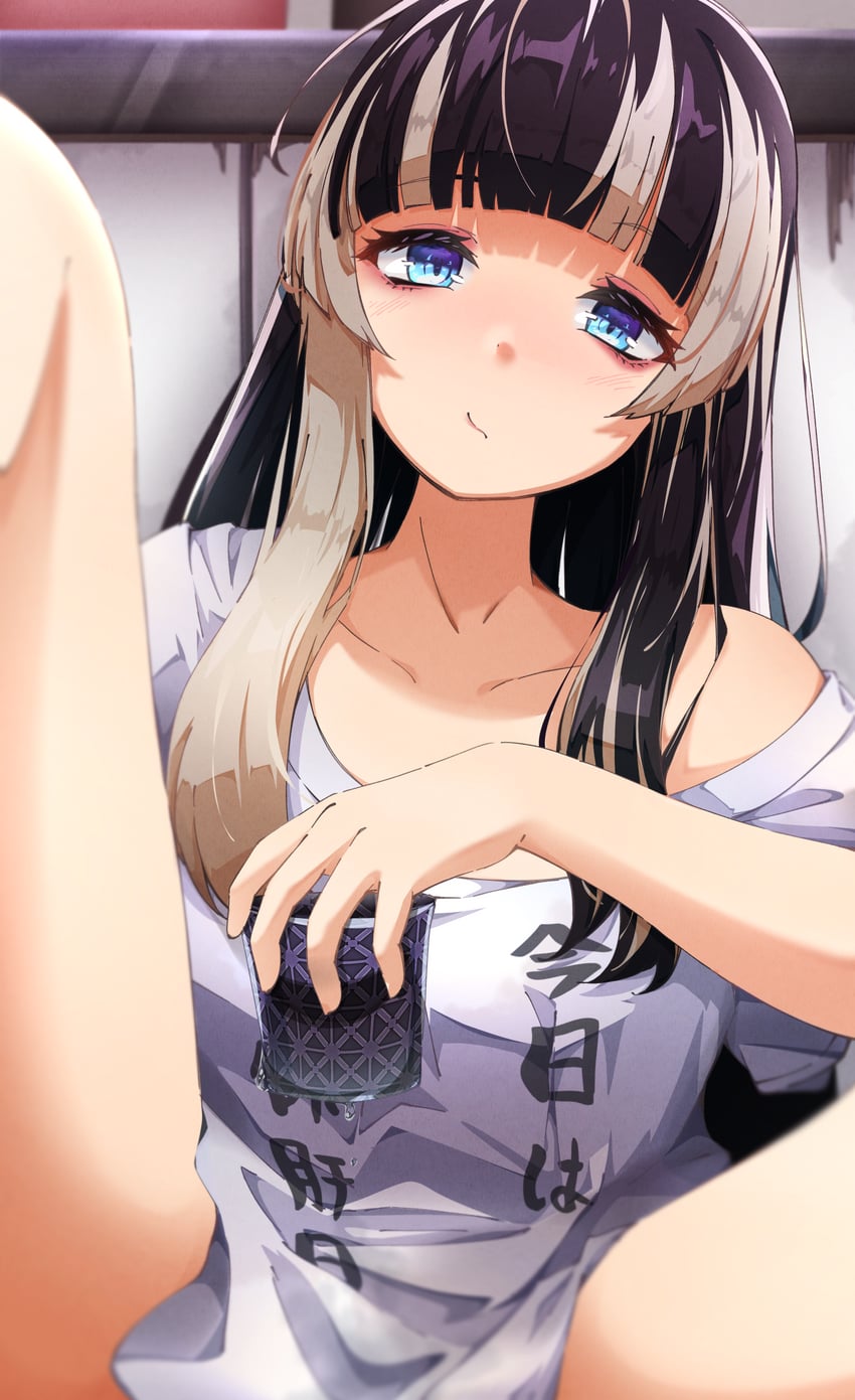 juufuutei raden (hololive and 1 more) drawn by fuyuhi_uta
