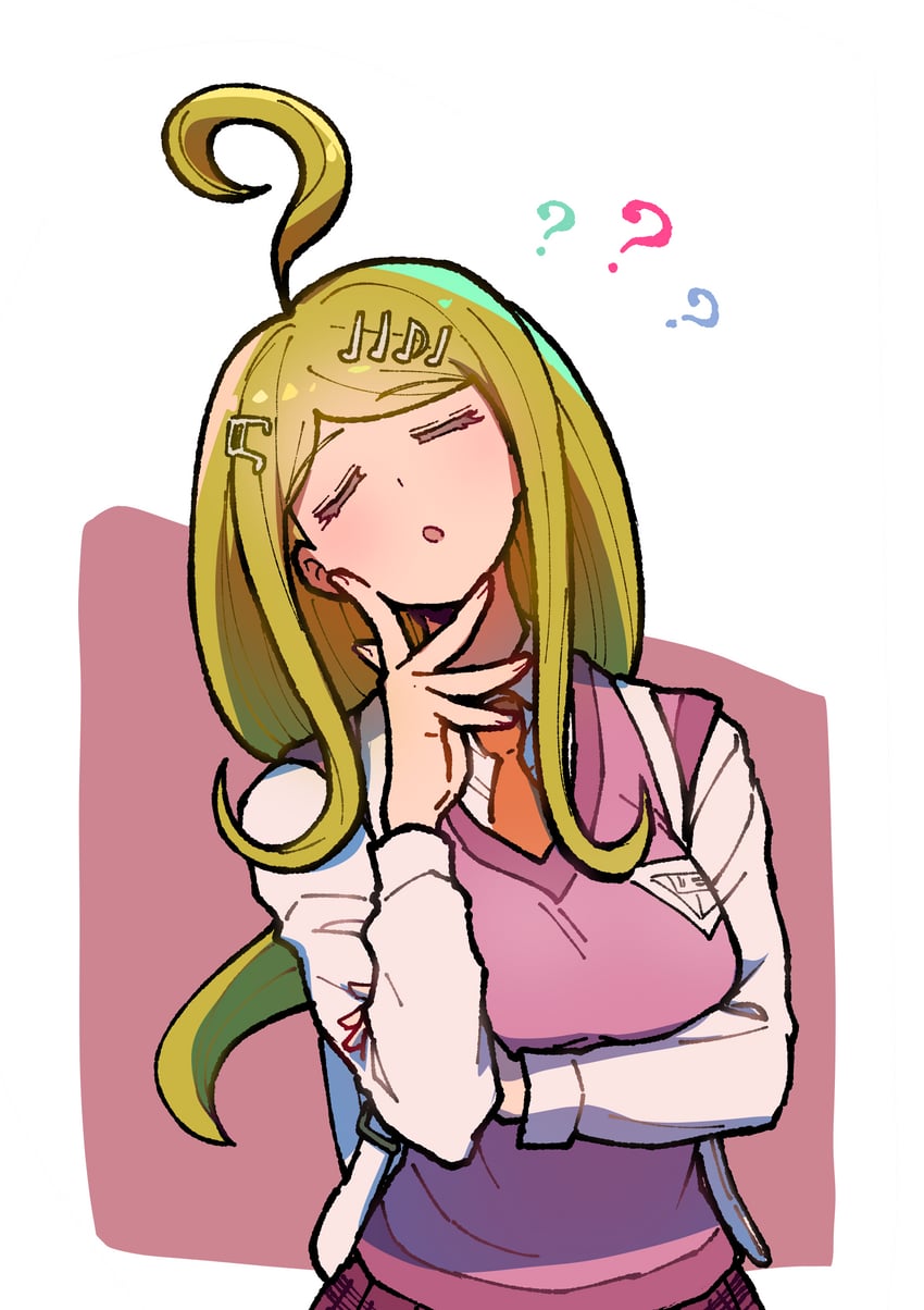 akamatsu kaede (danganronpa and 1 more) drawn by youko-shima