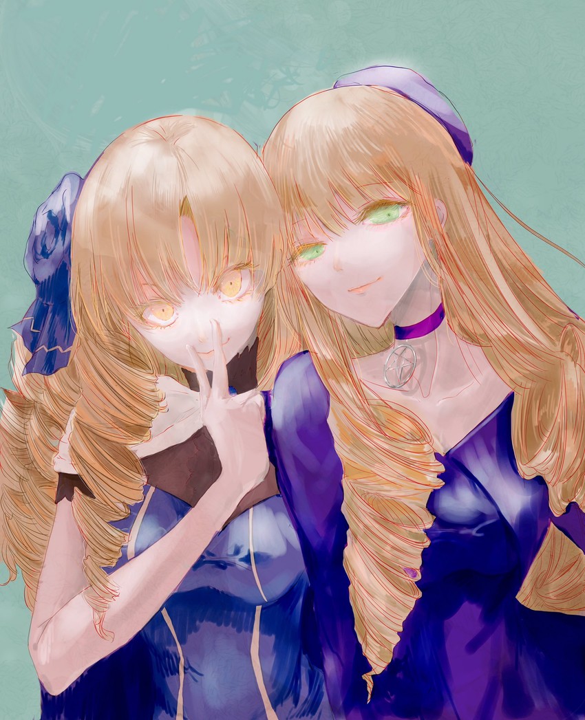luviagelita edelfelt and adilisia lenn mathers (fate and 2 more) drawn by hato_popo0