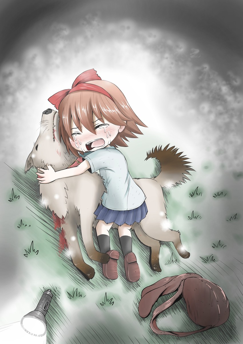 protagonist (yomawari) drawn by toryo_(sinsei2413)