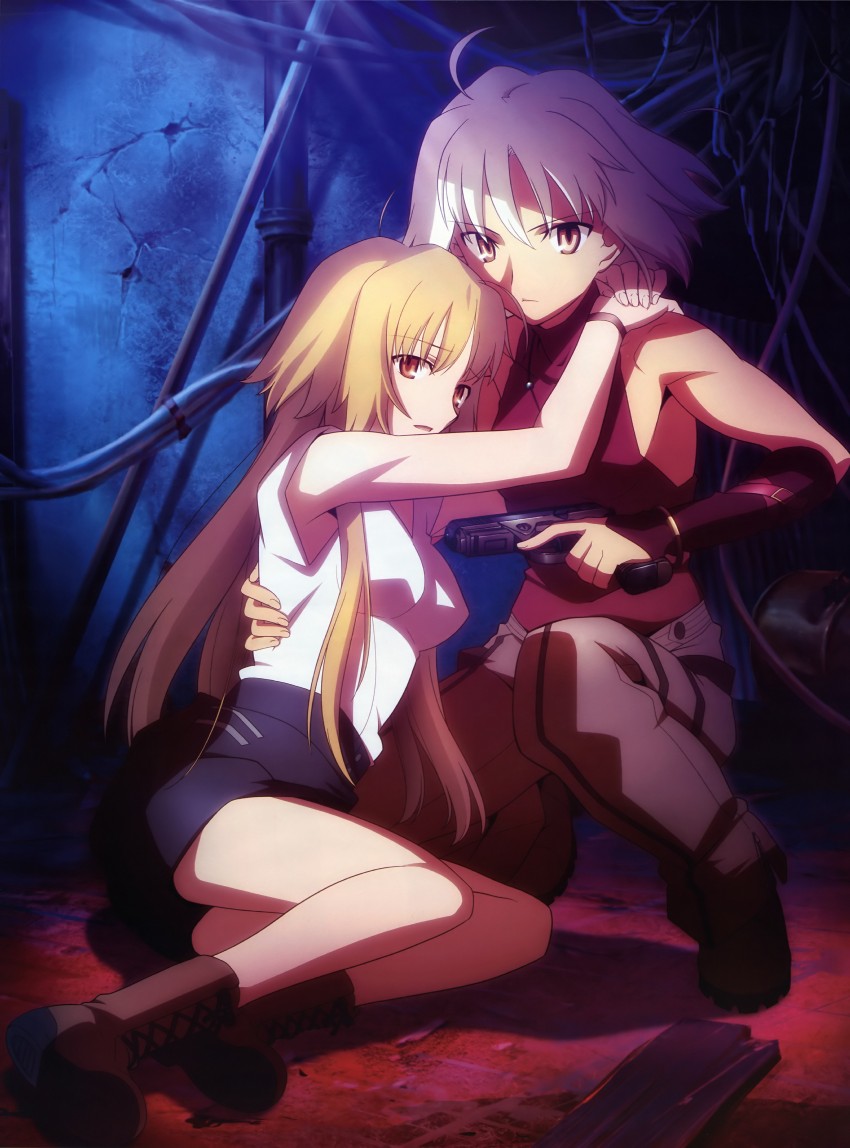 canaan and oosawa maria (428: fuusa sareta shibuya de and 1 more) drawn by takeuchi_takashi