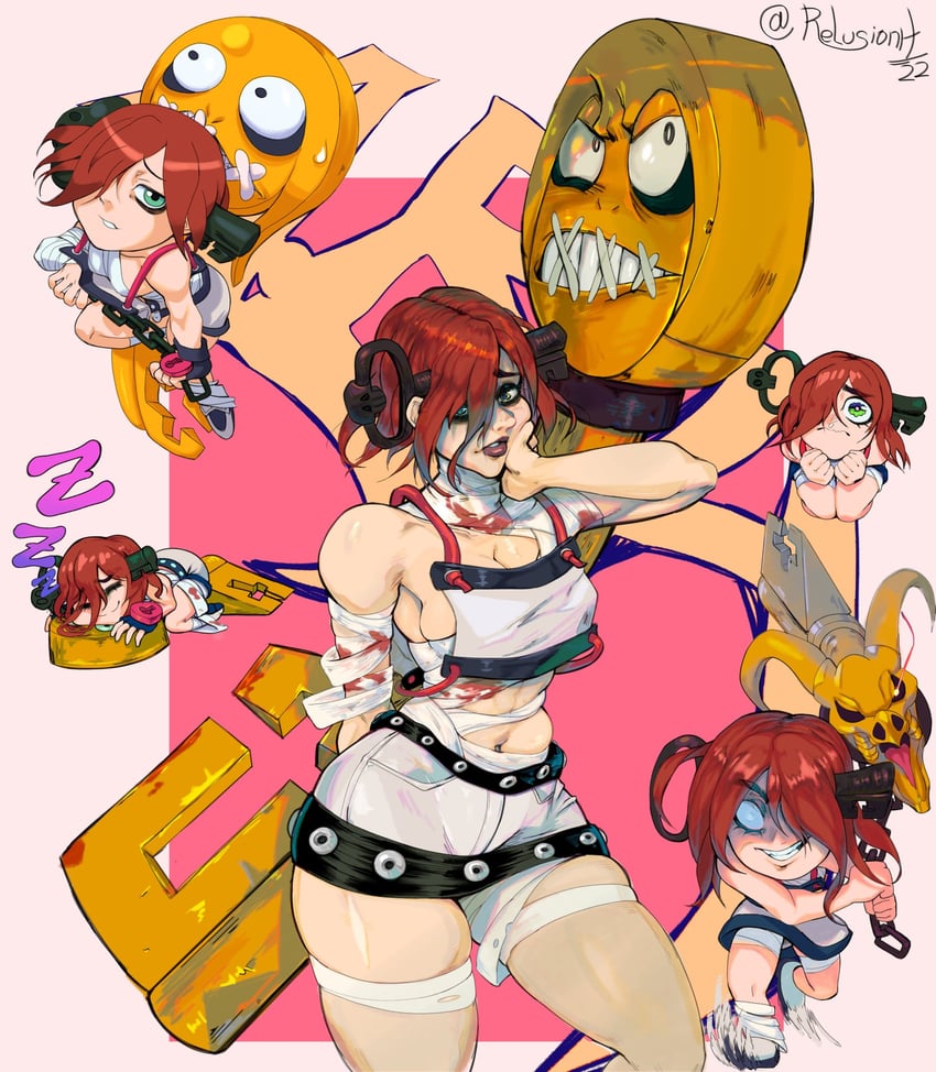 a.b.a and paracelsus (guilty gear and 1 more) drawn by relusionh