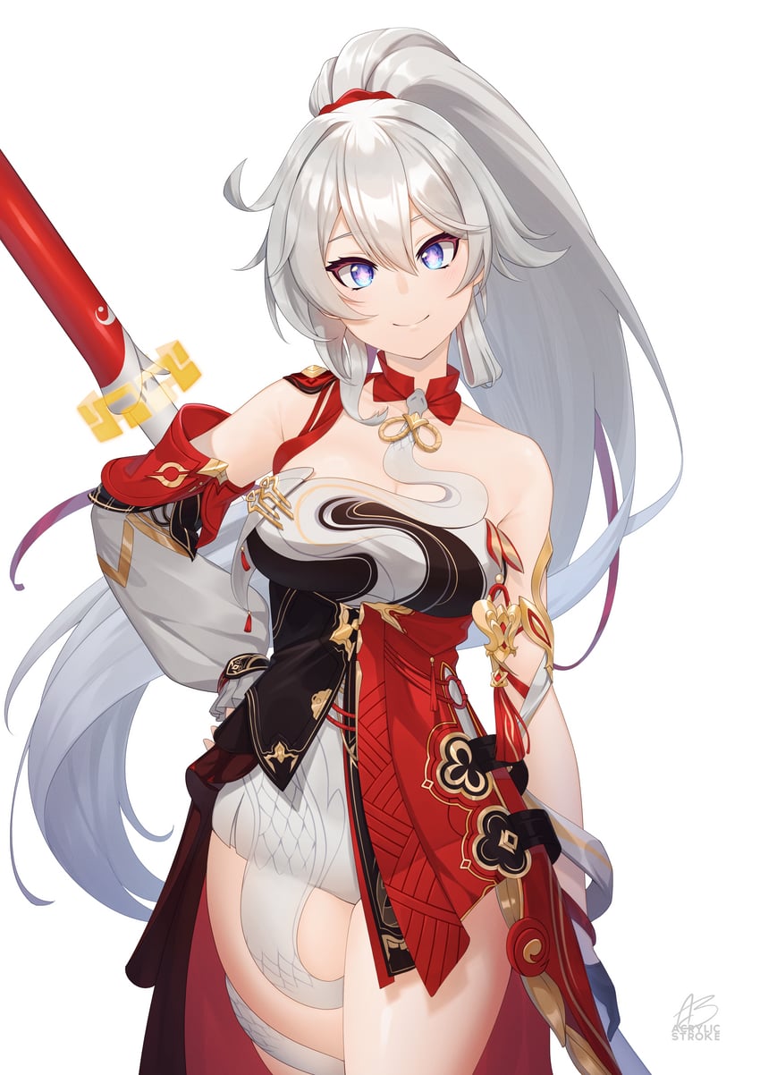 kiana kaslana (honkai and 1 more) drawn by acrylicstroke