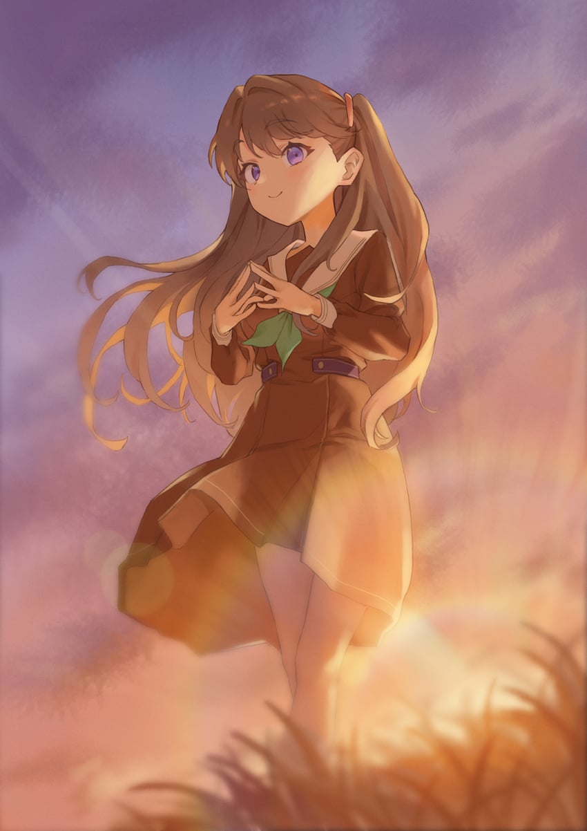 fujishima megumi (love live! and 1 more) drawn by sunkeun