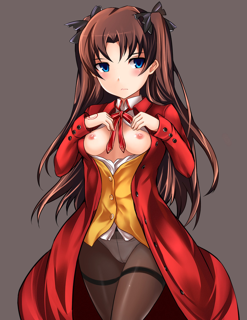 tohsaka rin (fate and 1 more) drawn by yoshimo