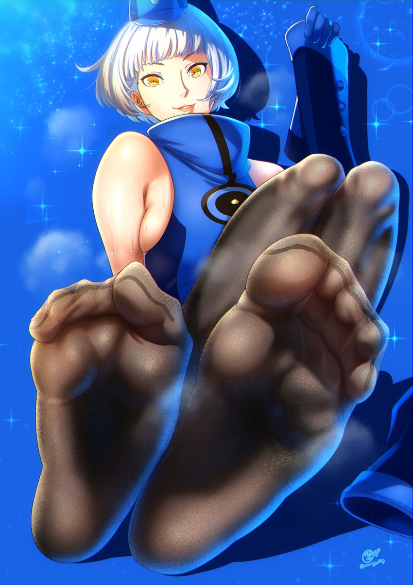 elizabeth (persona and 1 more) drawn by k.ty_(amejin)