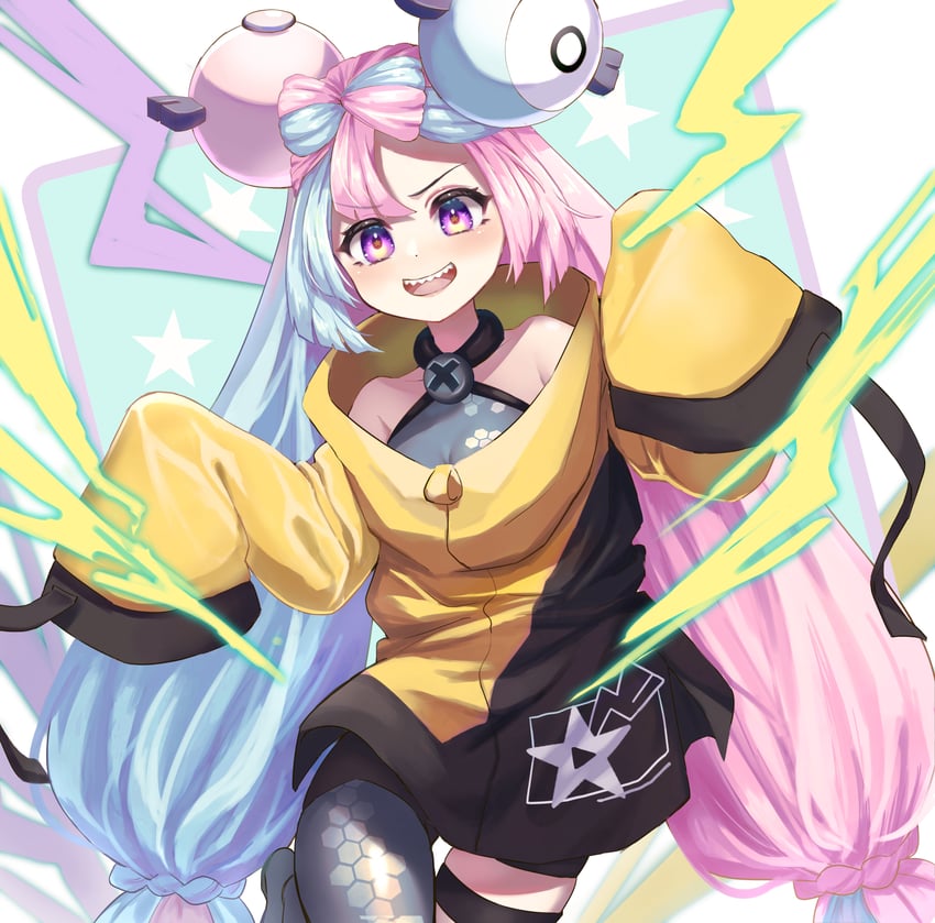 iono (pokemon and 1 more) drawn by mal_to_mal