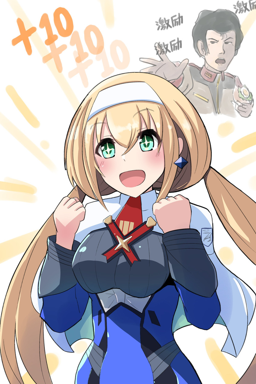 bright noa and mitsuba greyvalley (gundam and 3 more) drawn by fukkatsu_saisei_kaijin