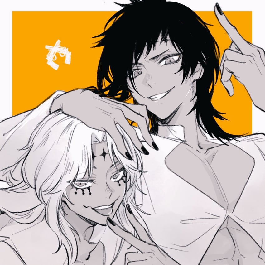 devit and jasdero (d.gray-man) drawn by uzura-000