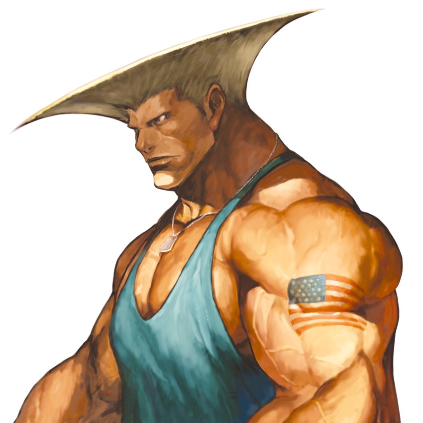 guile (street fighter and 1 more) drawn by nona