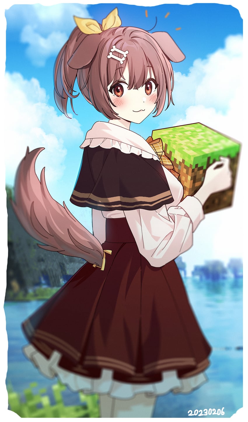 inugami korone (hololive and 1 more) drawn by 14_(vision5032)