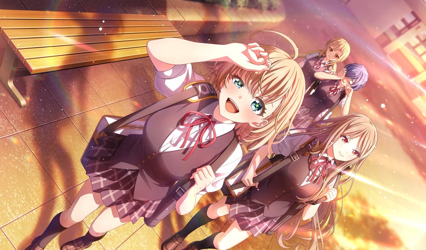 jinguji sayaka, toudou taira, nishinomiya arisu, and hifumi yuri (cinderella series and 1 more)