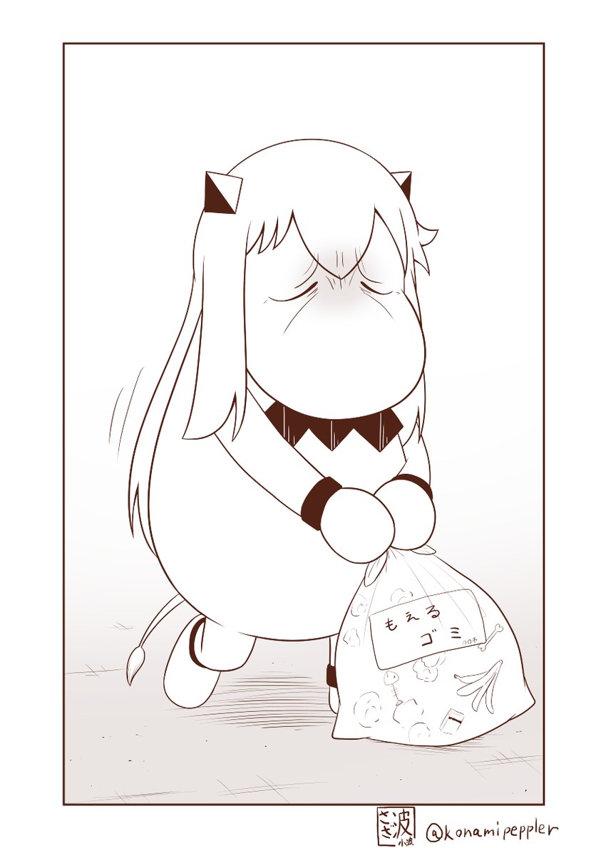 muppo (kantai collection and 3 more) drawn by sazanami_konami