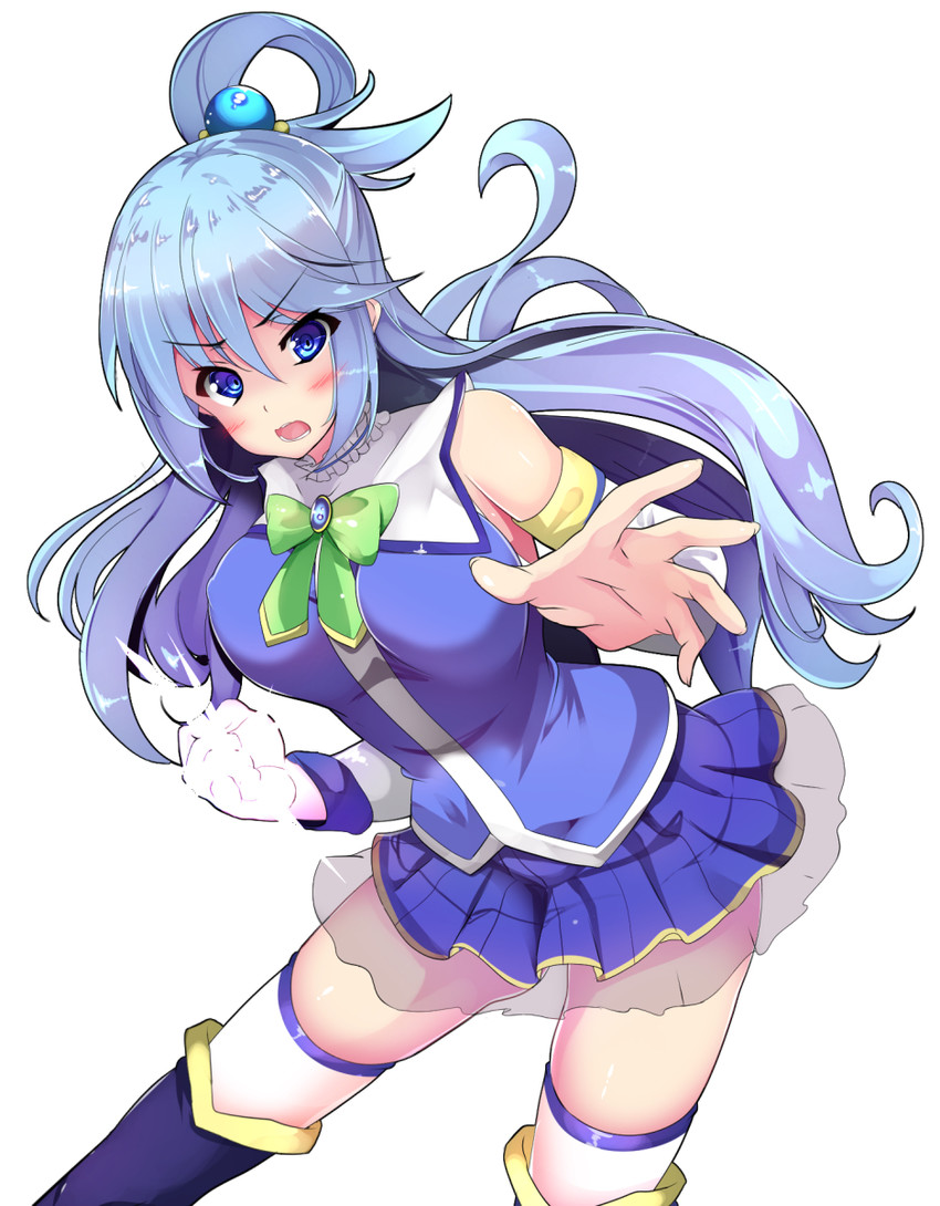 aqua (kono subarashii sekai ni shukufuku wo!) drawn by senra_banshou