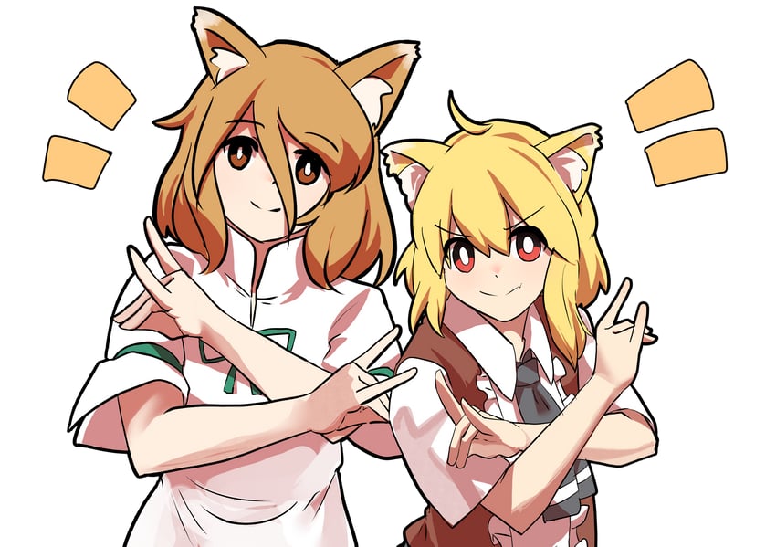 kudamaki tsukasa and miramikaru riran (touhou and 1 more) drawn by leftame