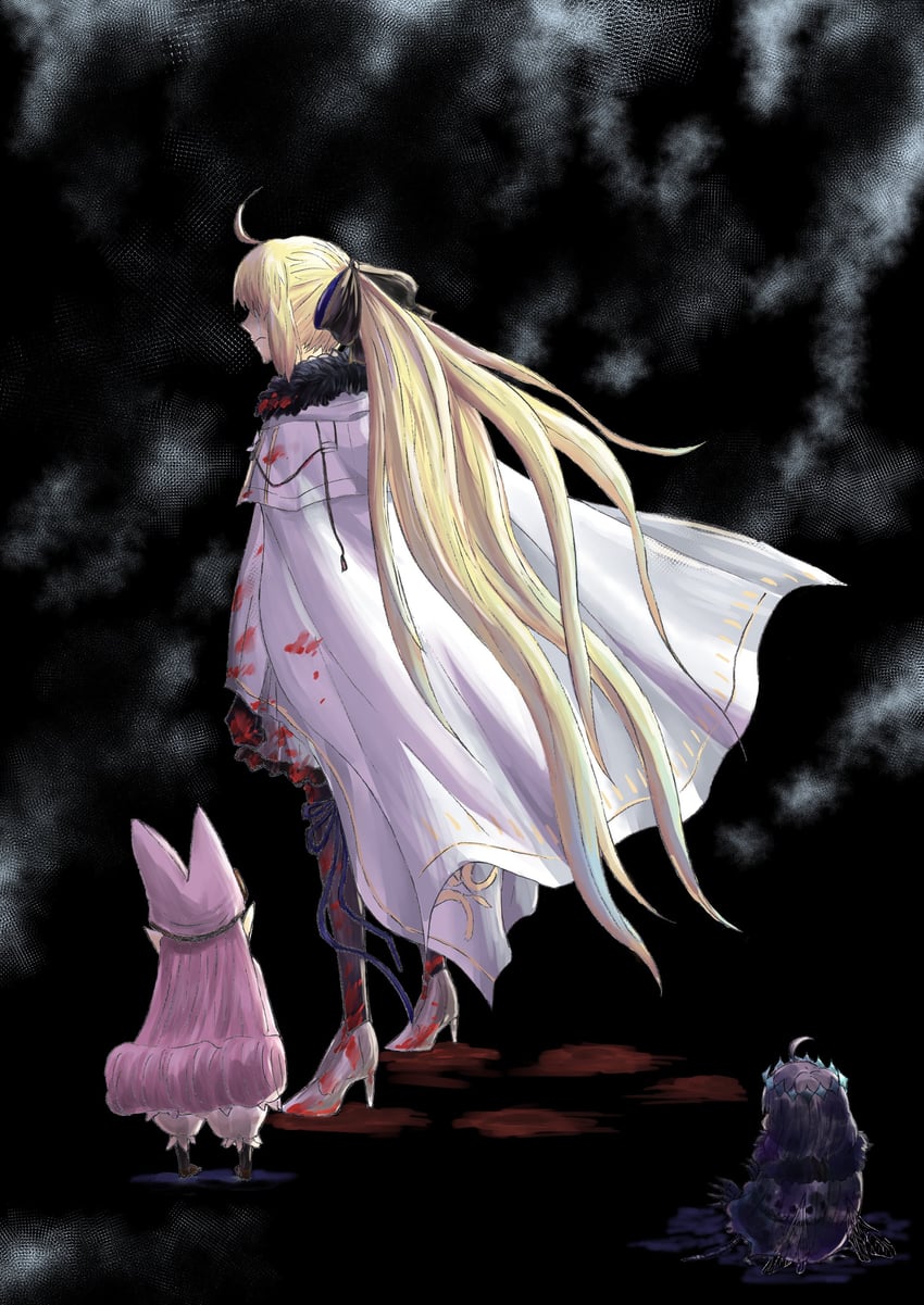 oberon, aesc, and habetrot (fate and 1 more) drawn by kuroyui_03