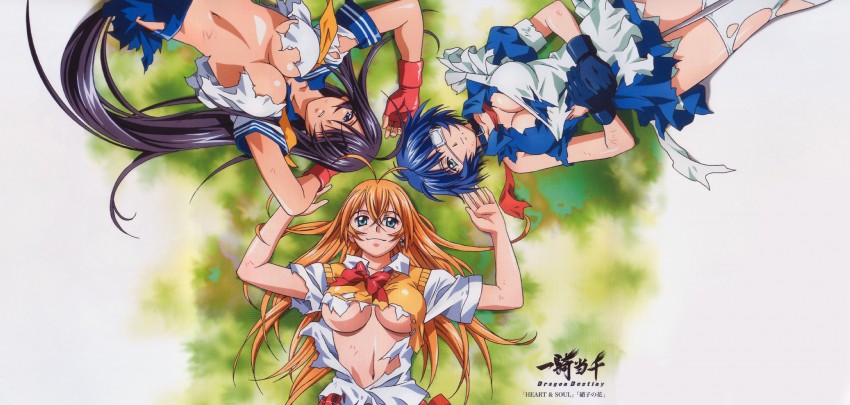 kan'u unchou, ryomou shimei, and sonsaku hakufu (ikkitousen and 1 more)