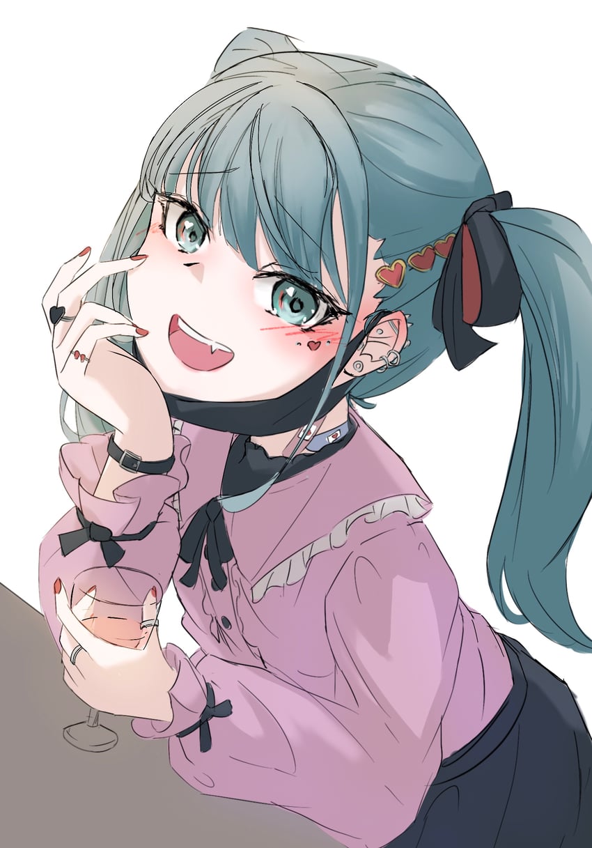 hatsune miku (vocaloid and 1 more) drawn by sfj_(bihai_chao_tian)