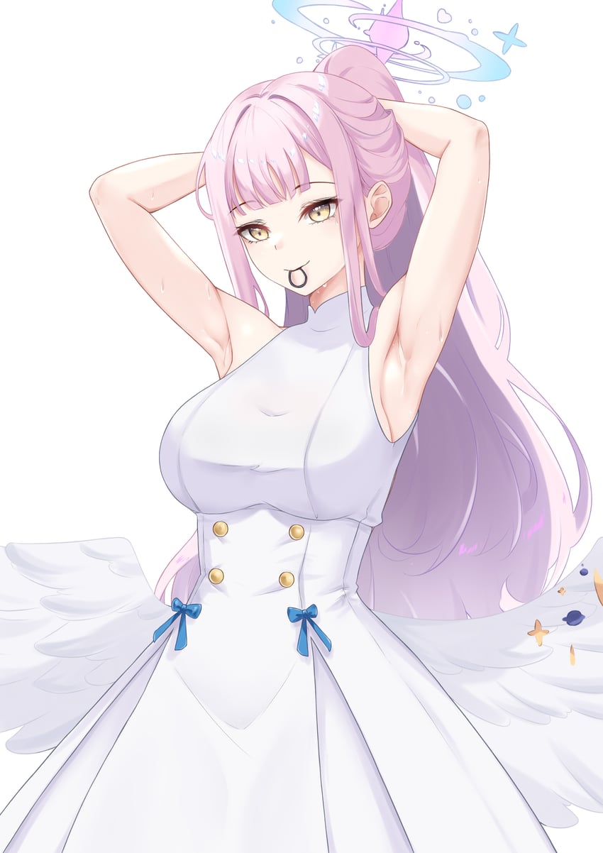 mika (blue archive) drawn by amai-pai