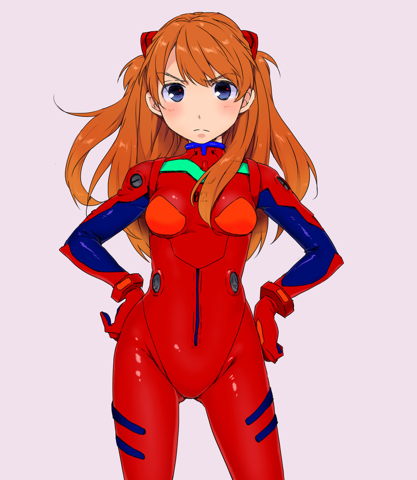 souryuu asuka langley (neon genesis evangelion) drawn by kari_(kakko_k)