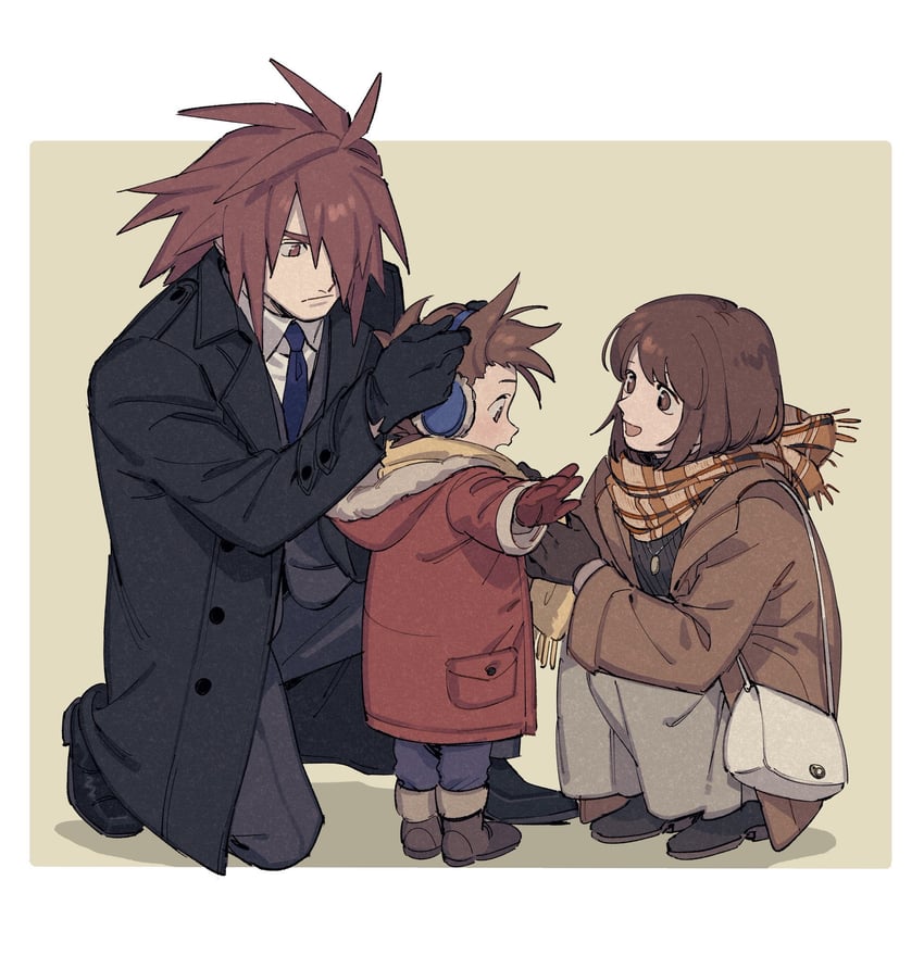 lloyd irving, kratos aurion, and anna irving (tales of and 1 more) drawn by hcmc3163