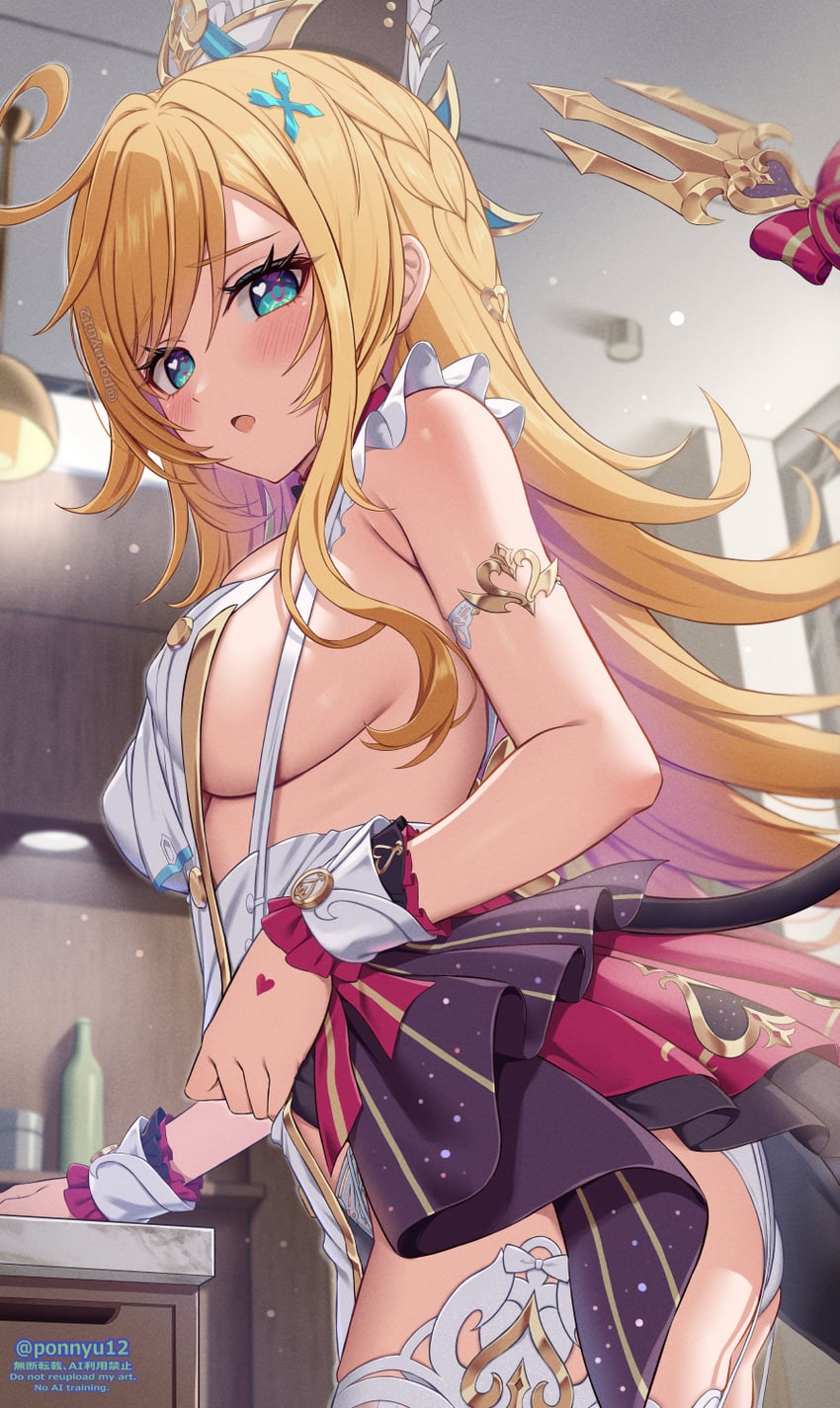 escoffier (genshin impact) drawn by ponnyu12