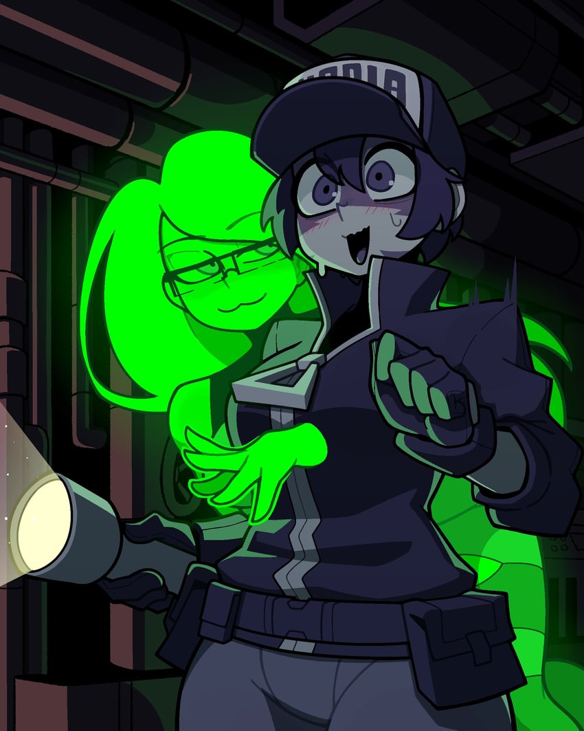 ula usterka and zofia zmora (awaria) drawn by muds